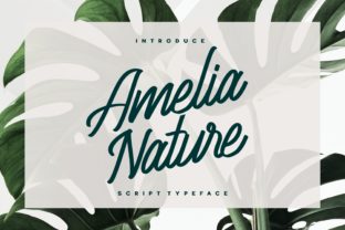 Amelia Nature: A Versatile Script Font for Branding