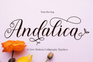 Andalica Font: Elevating Web Typography with Elegant Swashes
