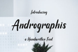 Andrographis Font: A Lively Script for Web Design