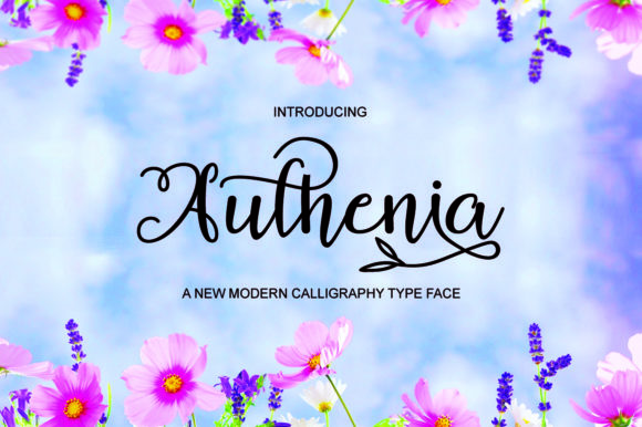 Authenia Font Review: Sweet Script for Branding