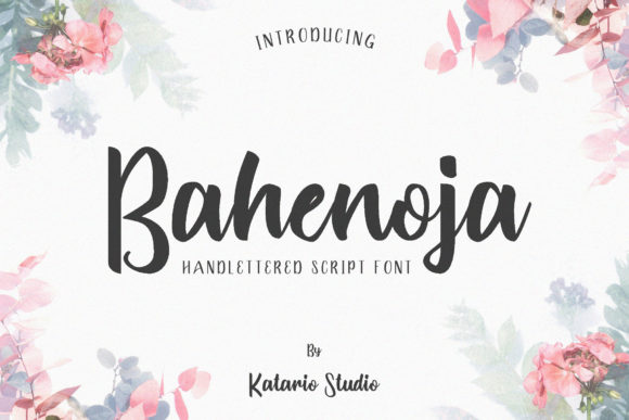 Bahenoja: A Handwritten Font for Bold Campaigns