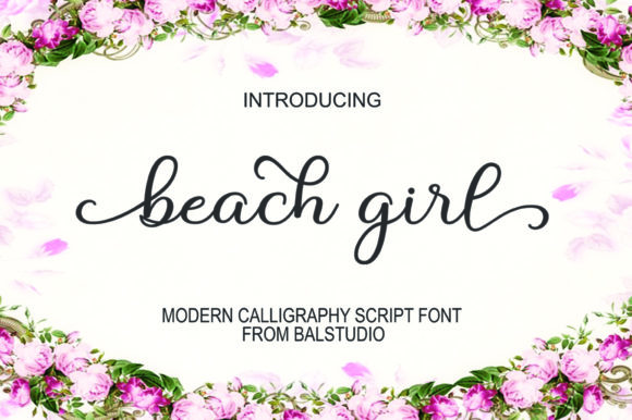 Beach Girl Font: Elevate Your Campaign Visuals