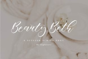 Beauty Beth: A Stylish Script Font for Modern Brands