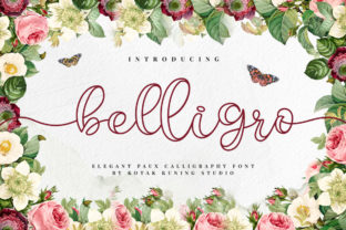 Belligro: A Script Font for Authentic Branding