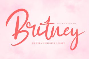 Britney Font: A Modern Script for Web Design