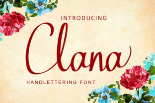 Clana: A Handmade Script Font for Bold Branding