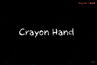 Crayon Hand Font: Authentic Texture for Brand Identity