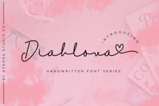 Diahlova: A Romantic Script Font for Your Brand