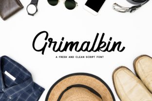 Grimalkin Typeface for Editorial Design