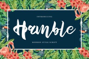 Hamble Font: A Designer’s Take on Playful Script Typography
