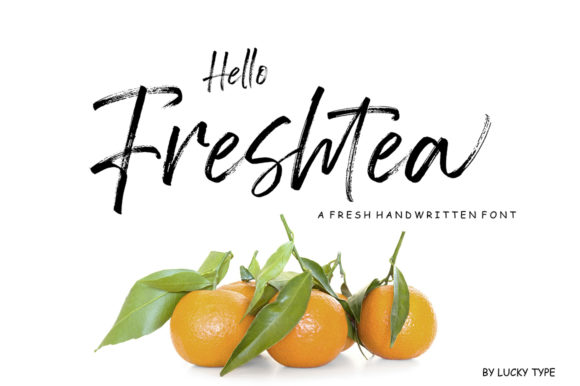 Hello Freshtea Font: Refresh Your Brand Identity