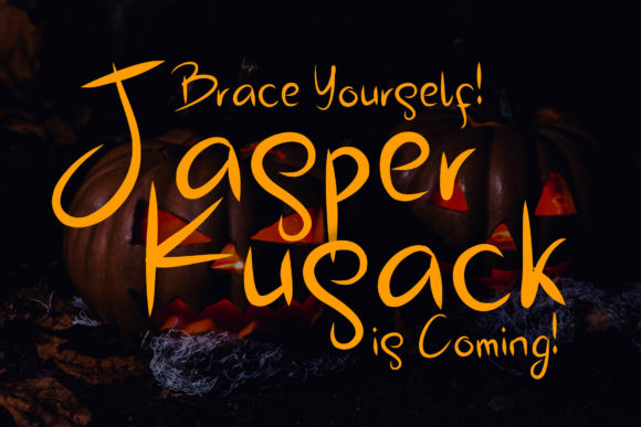 Jasper Kusack: A Bold Script Typeface for Editorial Design