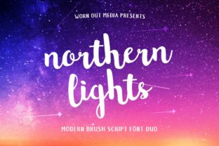 Northern Lights Font: A Playful Script for Editorial Design