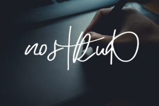 Nostrud Typeface: Bold Script for Campaigns