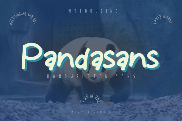 Pandasans: A Handwritten Sans Font for Branding