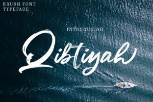 Qibtiyah: A Vibrant Script Font for Digital Design