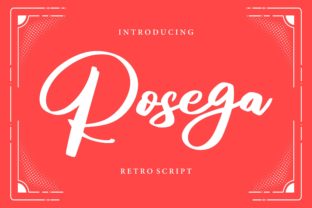 Rosega: The Script Font That Elevates Your Brand