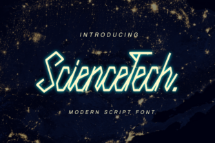 Science Tech Font: A Futuristic Typeface for Modern Brands