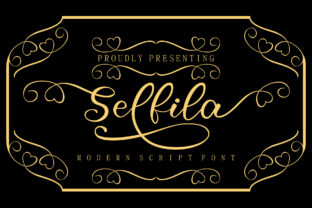 Selfila: A Script Font for Editorial Grace