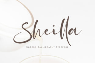 Sheilla: A Handwritten Font for Authentic Brands