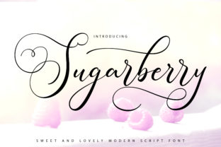 Sugarberry: A Handwritten Font for Clear Campaigns